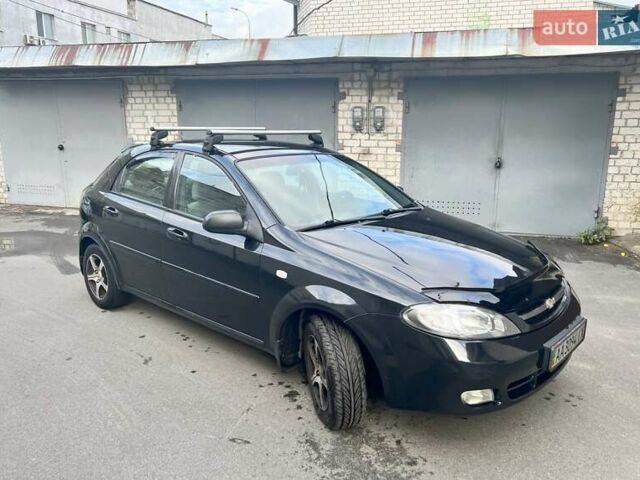 Черный Шевроле Лачетти, объемом двигателя 1.6 л и пробегом 110 тыс. км за 4600 $, фото 1 на Automoto.ua
