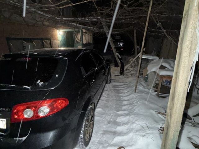 Черный Шевроле Лачетти, объемом двигателя 1.6 л и пробегом 170 тыс. км за 2500 $, фото 1 на Automoto.ua