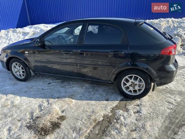 Черный Шевроле Лачетти, объемом двигателя 1.8 л и пробегом 215 тыс. км за 4500 $, фото 1 на Automoto.ua