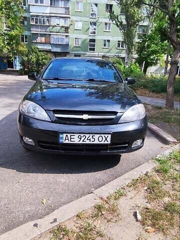Черный Шевроле Лачетти, объемом двигателя 1.8 л и пробегом 140 тыс. км за 5900 $, фото 1 на Automoto.ua