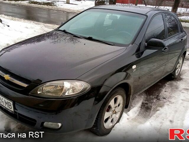 Черный Шевроле Лачетти, объемом двигателя 1.8 л и пробегом 16400 тыс. км за 4200 $, фото 1 на Automoto.ua