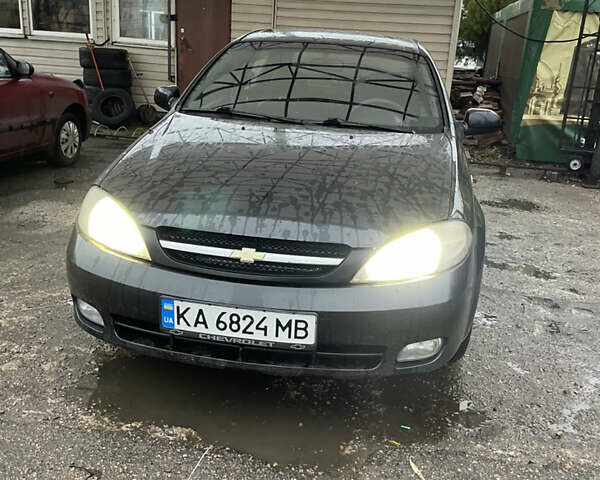 Черный Шевроле Лачетти, объемом двигателя 1.8 л и пробегом 164 тыс. км за 4600 $, фото 1 на Automoto.ua