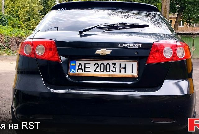 Черный Шевроле Лачетти, объемом двигателя 1.6 л и пробегом 169 тыс. км за 5200 $, фото 1 на Automoto.ua