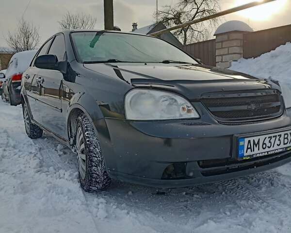 Черный Шевроле Лачетти, объемом двигателя 1.8 л и пробегом 400 тыс. км за 2700 $, фото 1 на Automoto.ua