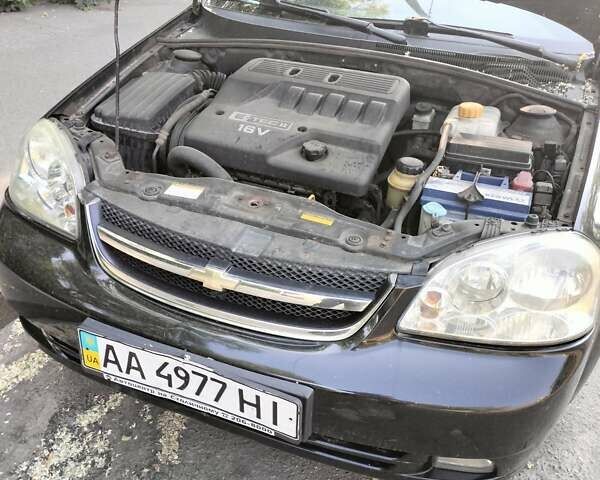 Чорний Шевроле Лачетті, об'ємом двигуна 1.6 л та пробігом 156 тис. км за 3800 $, фото 1 на Automoto.ua