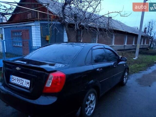 Черный Шевроле Лачетти, объемом двигателя 1.6 л и пробегом 195 тыс. км за 3350 $, фото 1 на Automoto.ua