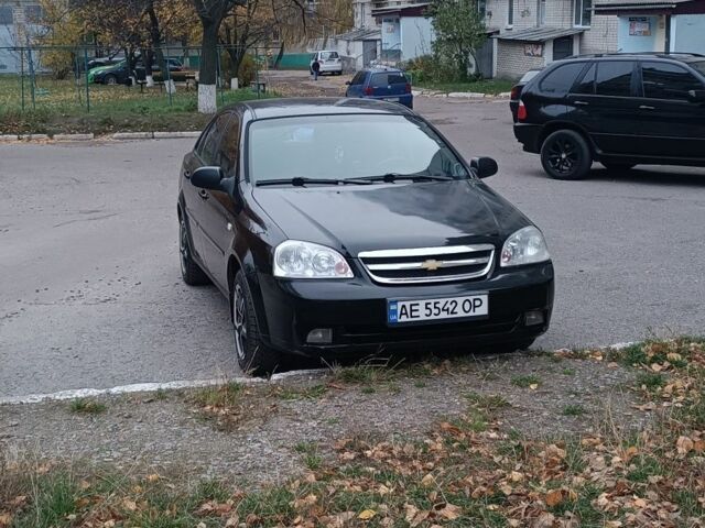 Черный Шевроле Лачетти, объемом двигателя 1.6 л и пробегом 259 тыс. км за 3500 $, фото 1 на Automoto.ua