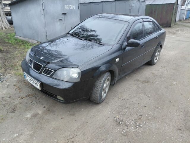 Черный Шевроле Лачетти, объемом двигателя 2 л и пробегом 225 тыс. км за 4300 $, фото 1 на Automoto.ua