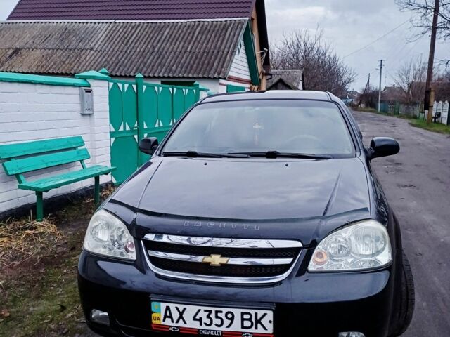 Черный Шевроле Лачетти, объемом двигателя 1.8 л и пробегом 241 тыс. км за 4300 $, фото 1 на Automoto.ua