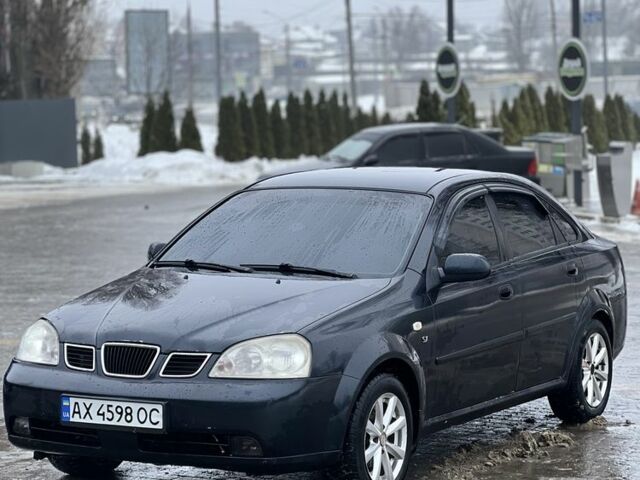 Черный Шевроле Лачетти, объемом двигателя 1.8 л и пробегом 180 тыс. км за 3650 $, фото 1 на Automoto.ua