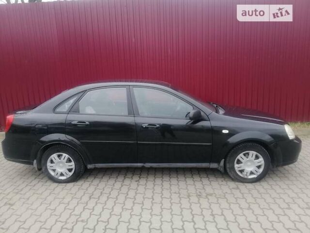 Черный Шевроле Лачетти, объемом двигателя 1.6 л и пробегом 289 тыс. км за 3400 $, фото 1 на Automoto.ua