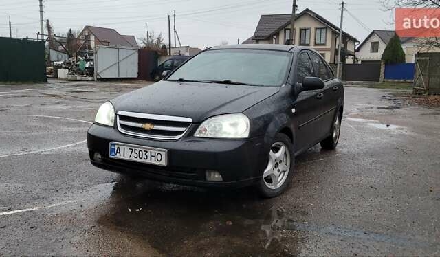 Чорний Шевроле Лачетті, об'ємом двигуна 1.6 л та пробігом 240 тис. км за 2500 $, фото 1 на Automoto.ua