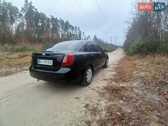 Черный Шевроле Лачетти, объемом двигателя 1.8 л и пробегом 297 тыс. км за 2450 $, фото 1 на Automoto.ua