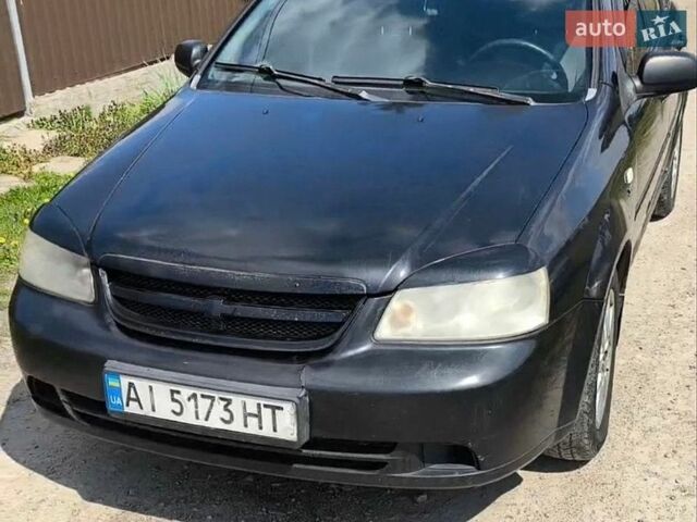 Черный Шевроле Лачетти, объемом двигателя 1.6 л и пробегом 523 тыс. км за 2500 $, фото 1 на Automoto.ua
