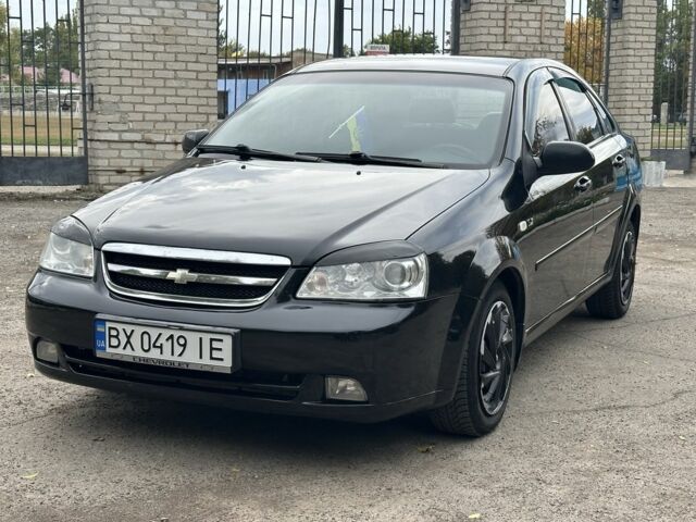 Черный Шевроле Лачетти, объемом двигателя 1.8 л и пробегом 224 тыс. км за 3800 $, фото 1 на Automoto.ua