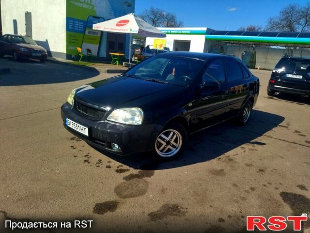 Чорний Шевроле Лачетті, об'ємом двигуна 1.6 л та пробігом 400 тис. км за 3500 $, фото 1 на Automoto.ua