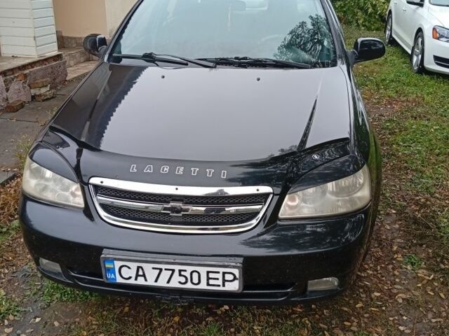 Черный Шевроле Лачетти, объемом двигателя 1.8 л и пробегом 256 тыс. км за 4500 $, фото 1 на Automoto.ua