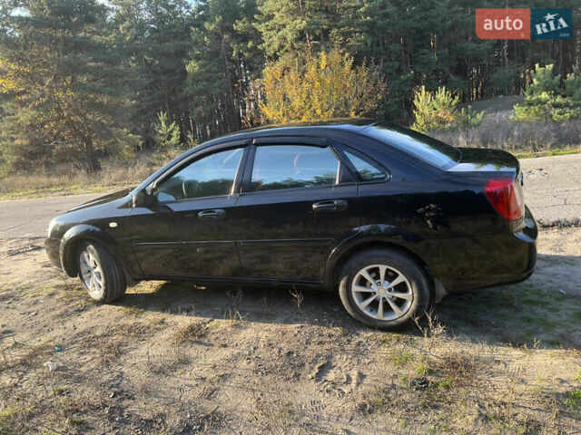 Чорний Шевроле Лачетті, об'ємом двигуна 1.6 л та пробігом 160 тис. км за 5000 $, фото 1 на Automoto.ua