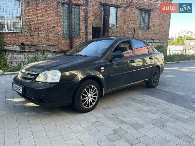 Черный Шевроле Лачетти, объемом двигателя 1.8 л и пробегом 228 тыс. км за 3000 $, фото 1 на Automoto.ua