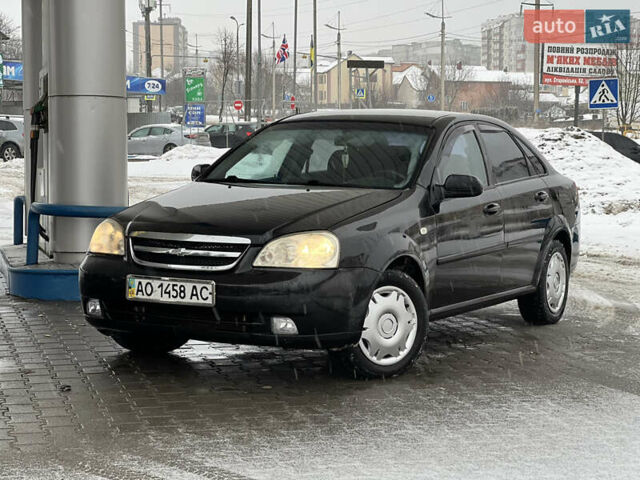 Черный Шевроле Лачетти, объемом двигателя 1.8 л и пробегом 157 тыс. км за 2750 $, фото 1 на Automoto.ua