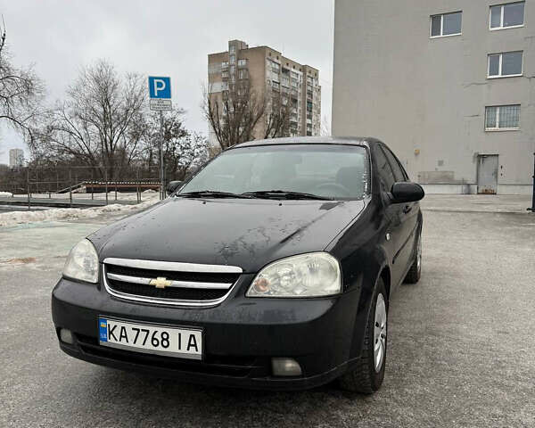Чорний Шевроле Лачетті, об'ємом двигуна 1.8 л та пробігом 190 тис. км за 4000 $, фото 1 на Automoto.ua