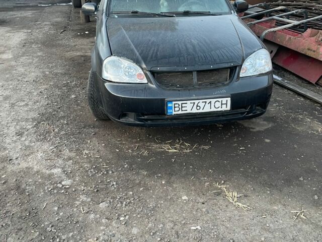 Черный Шевроле Лачетти, объемом двигателя 1.8 л и пробегом 301 тыс. км за 1700 $, фото 1 на Automoto.ua