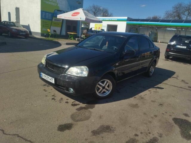 Чорний Шевроле Лачетті, об'ємом двигуна 1.6 л та пробігом 400 тис. км за 4500 $, фото 1 на Automoto.ua