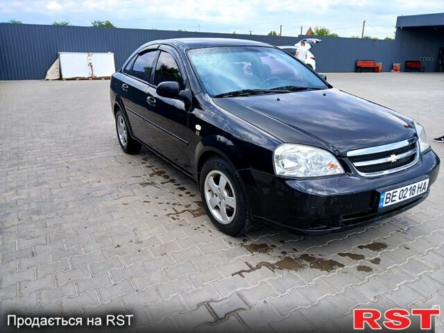 Черный Шевроле Лачетти, объемом двигателя 1.6 л и пробегом 245 тыс. км за 4000 $, фото 1 на Automoto.ua