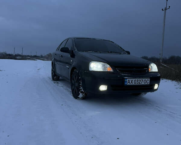 Черный Шевроле Лачетти, объемом двигателя 1.8 л и пробегом 256 тыс. км за 4000 $, фото 1 на Automoto.ua