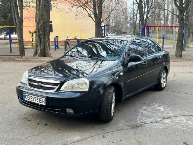 Черный Шевроле Лачетти, объемом двигателя 1.8 л и пробегом 310 тыс. км за 4500 $, фото 1 на Automoto.ua