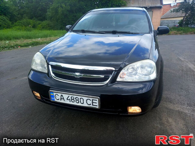 Чорний Шевроле Лачетті, об'ємом двигуна 1.8 л та пробігом 0 тис. км за 4600 $, фото 1 на Automoto.ua