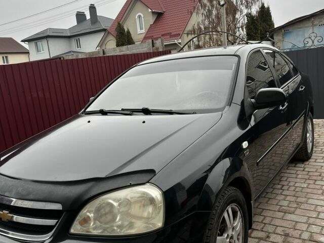 Черный Шевроле Лачетти, объемом двигателя 1.8 л и пробегом 176 тыс. км за 4500 $, фото 1 на Automoto.ua