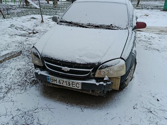 Черный Шевроле Лачетти, объемом двигателя 1.8 л и пробегом 150 тыс. км за 1100 $, фото 1 на Automoto.ua