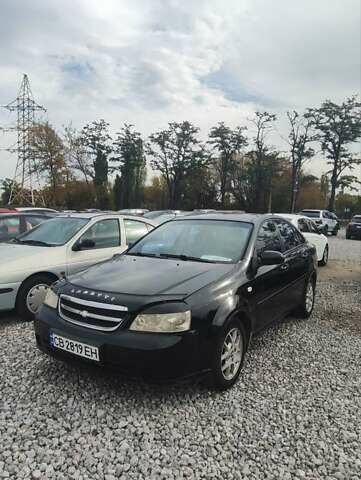 Черный Шевроле Лачетти, объемом двигателя 1.8 л и пробегом 190 тыс. км за 2900 $, фото 1 на Automoto.ua