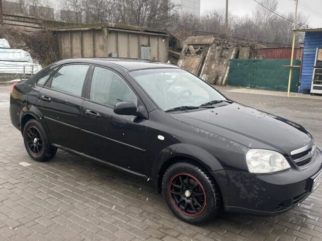 Черный Шевроле Лачетти, объемом двигателя 1.8 л и пробегом 262 тыс. км за 2900 $, фото 1 на Automoto.ua