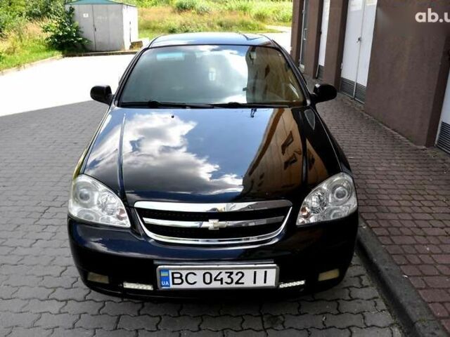 Черный Шевроле Лачетти, объемом двигателя 1.6 л и пробегом 245 тыс. км за 2999 $, фото 1 на Automoto.ua