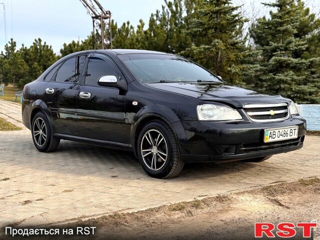 Черный Шевроле Лачетти, объемом двигателя 1.6 л и пробегом 192 тыс. км за 4150 $, фото 1 на Automoto.ua