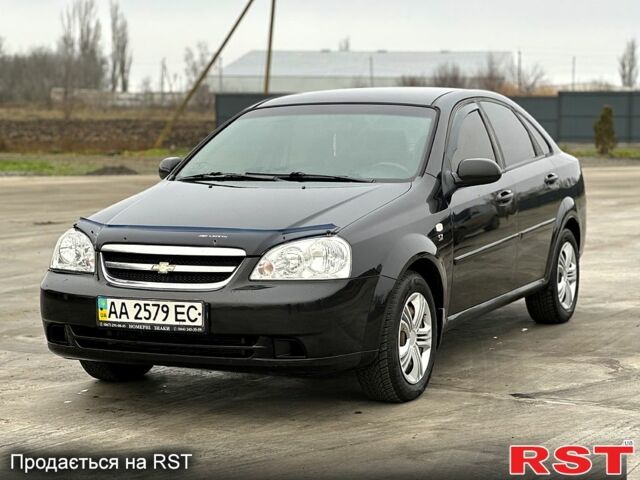 Черный Шевроле Лачетти, объемом двигателя 1.8 л и пробегом 241 тыс. км за 3950 $, фото 1 на Automoto.ua