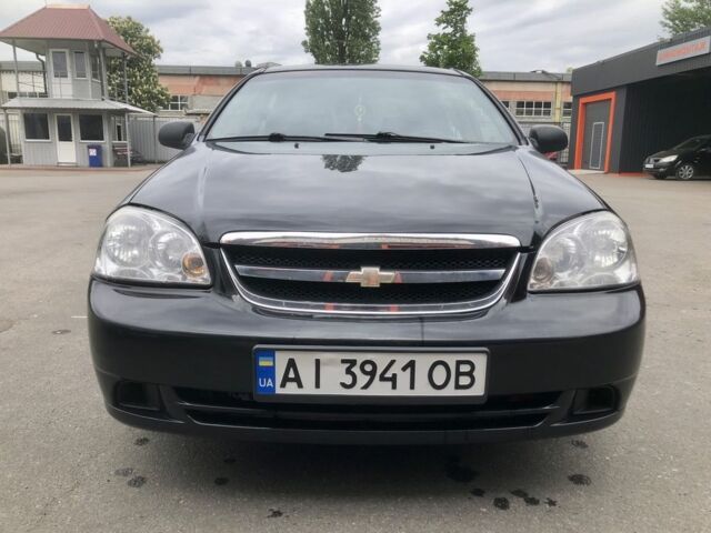 Черный Шевроле Лачетти, объемом двигателя 1.6 л и пробегом 198 тыс. км за 3600 $, фото 1 на Automoto.ua