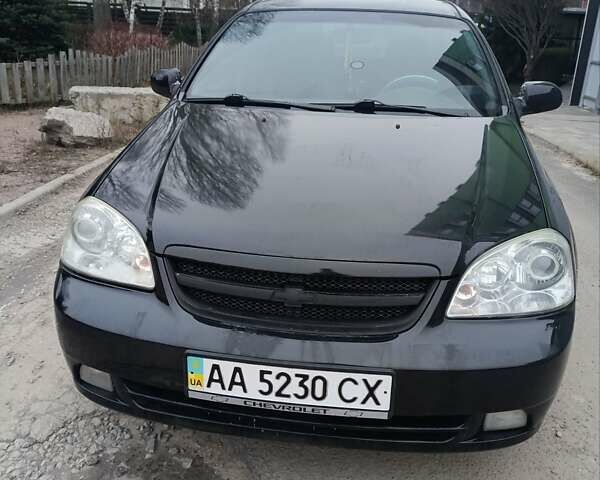 Черный Шевроле Лачетти, объемом двигателя 1.8 л и пробегом 250 тыс. км за 4700 $, фото 1 на Automoto.ua