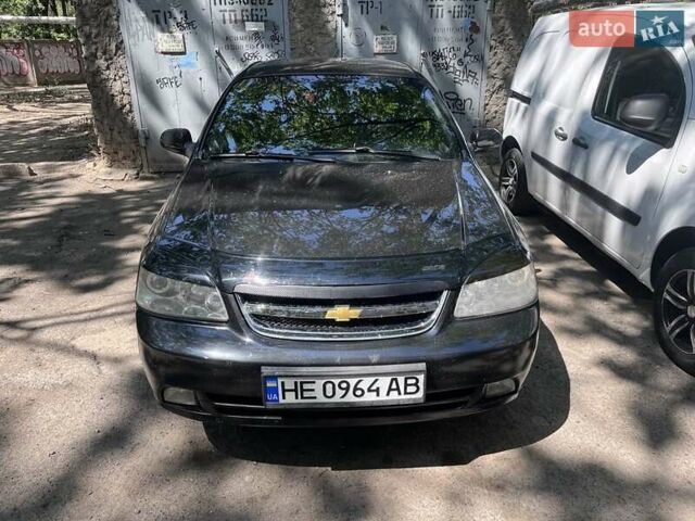 Черный Шевроле Лачетти, объемом двигателя 1.8 л и пробегом 243 тыс. км за 4900 $, фото 1 на Automoto.ua
