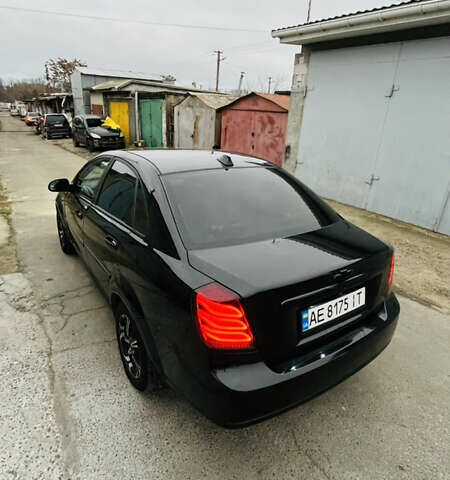 Черный Шевроле Лачетти, объемом двигателя 1.6 л и пробегом 218 тыс. км за 4800 $, фото 1 на Automoto.ua