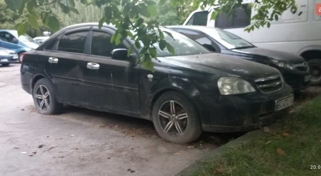 Чорний Шевроле Лачетті, об'ємом двигуна 1.8 л та пробігом 208 тис. км за 1900 $, фото 1 на Automoto.ua