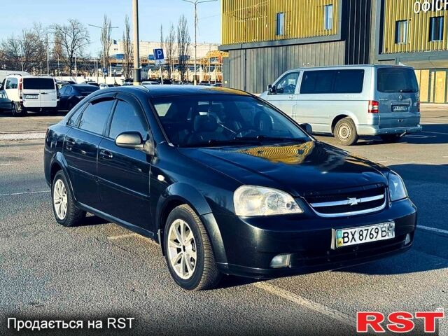 Черный Шевроле Лачетти, объемом двигателя 1.6 л и пробегом 240 тыс. км за 2650 $, фото 1 на Automoto.ua