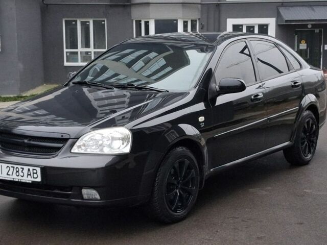 Чорний Шевроле Лачетті, об'ємом двигуна 1.8 л та пробігом 214 тис. км за 4300 $, фото 1 на Automoto.ua