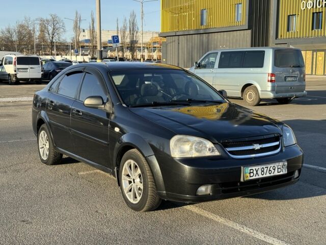 Черный Шевроле Лачетти, объемом двигателя 1.6 л и пробегом 317 тыс. км за 2999 $, фото 1 на Automoto.ua