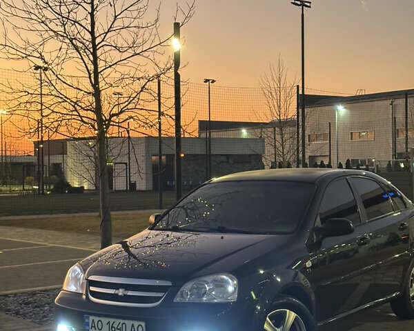 Черный Шевроле Лачетти, объемом двигателя 1.6 л и пробегом 250 тыс. км за 5500 $, фото 1 на Automoto.ua