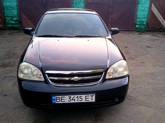 Черный Шевроле Лачетти, объемом двигателя 1.8 л и пробегом 243 тыс. км за 3500 $, фото 1 на Automoto.ua