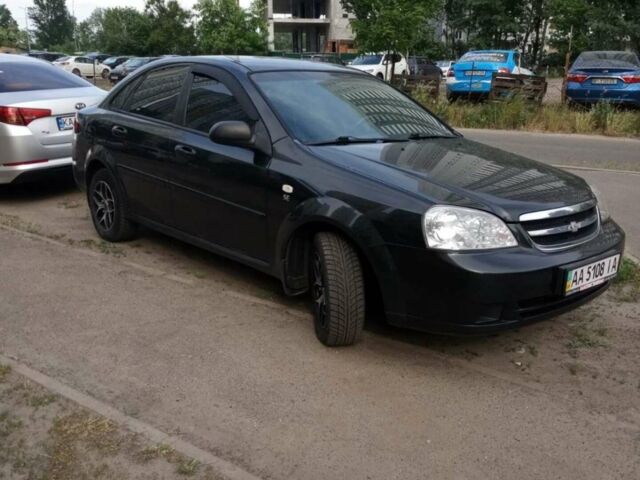 Чорний Шевроле Лачетті, об'ємом двигуна 1.6 л та пробігом 318 тис. км за 3400 $, фото 1 на Automoto.ua