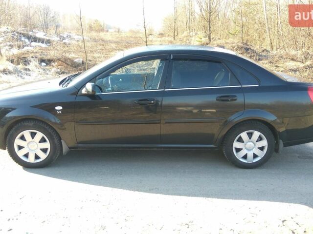 Черный Шевроле Лачетти, объемом двигателя 1.8 л и пробегом 208 тыс. км за 5000 $, фото 1 на Automoto.ua